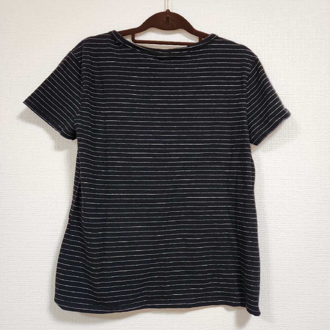 H&M(エイチアンドエム)のTシャツ　ボーダー　ドット　H&M　GU　ユニクロ　しまむら　アベイル　GRL レディースのトップス(Tシャツ(半袖/袖なし))の商品写真