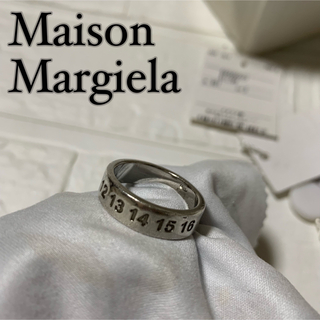 マルタンマルジェラ(Maison Martin Margiela)のMaison Margiela メゾンマルジェラ  ナンバーリング　ロゴ(リング(指輪))