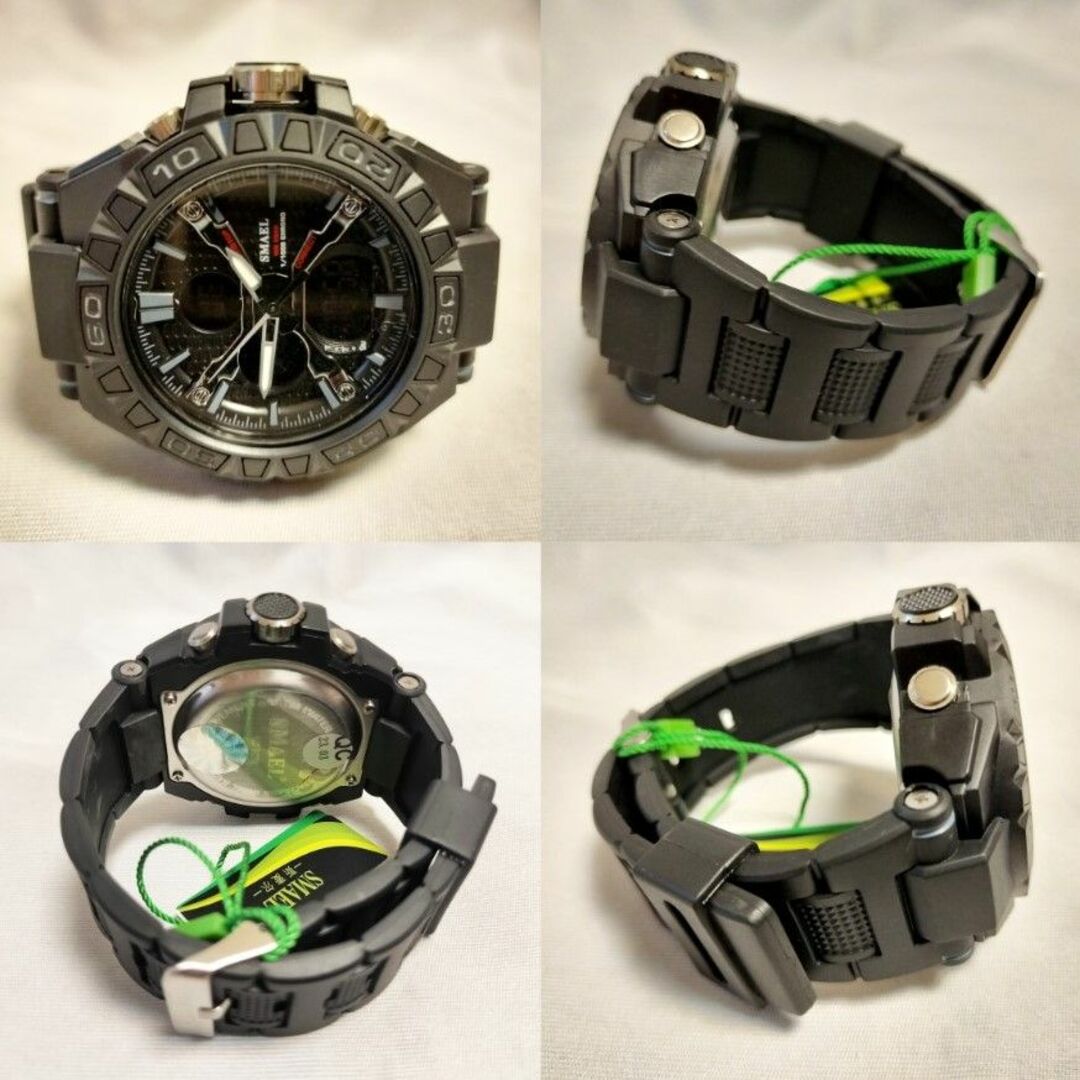 SMAEL 8071 スポーツウォッチ（ブラック） メンズの時計(腕時計(デジタル))の商品写真