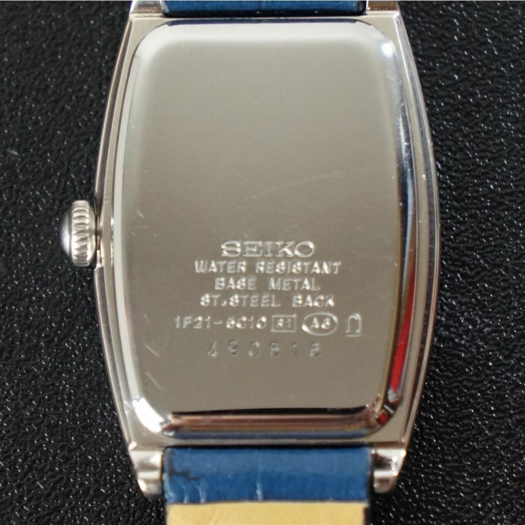 【稼働品】SEIKO　NOIE　レディース腕時計　電池交換済　新品ベルト