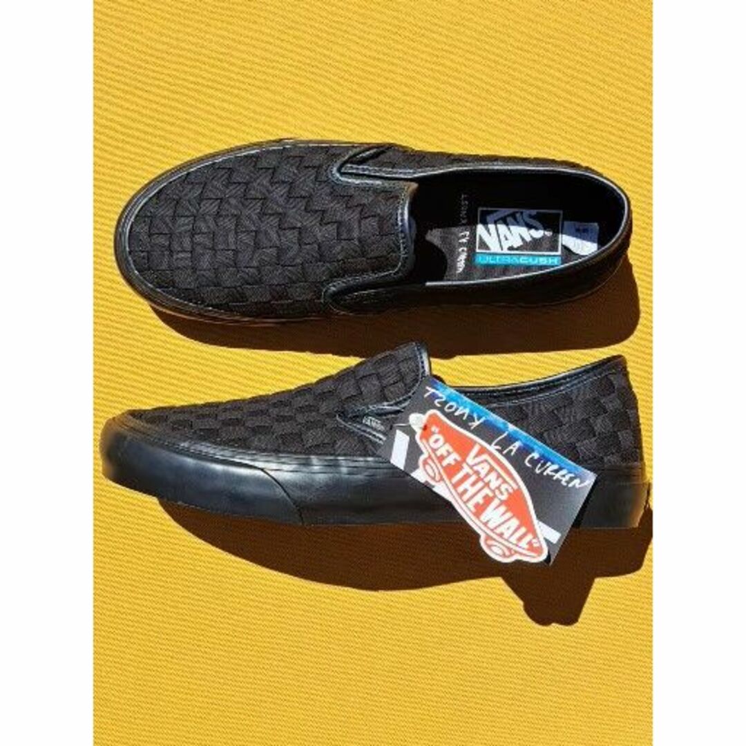 バンズ VANS SLIP-ON SF 27,0cm WOVEN/BLK