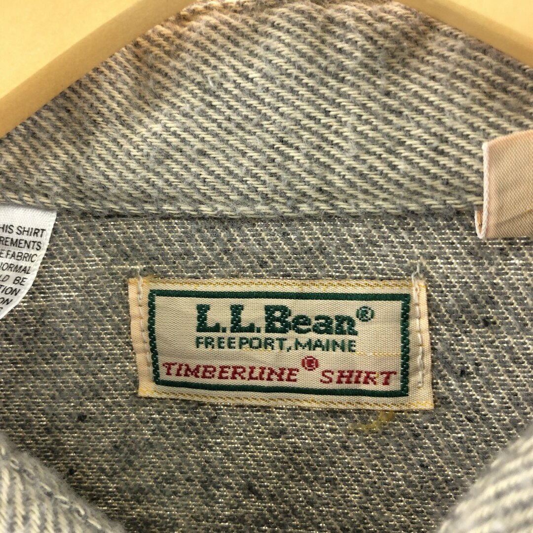L.L.Bean(エルエルビーン)の古着 エルエルビーン L.L.Bean 長袖 シャモアクロスシャツ USA製 メンズXL /eaa371906 メンズのトップス(シャツ)の商品写真