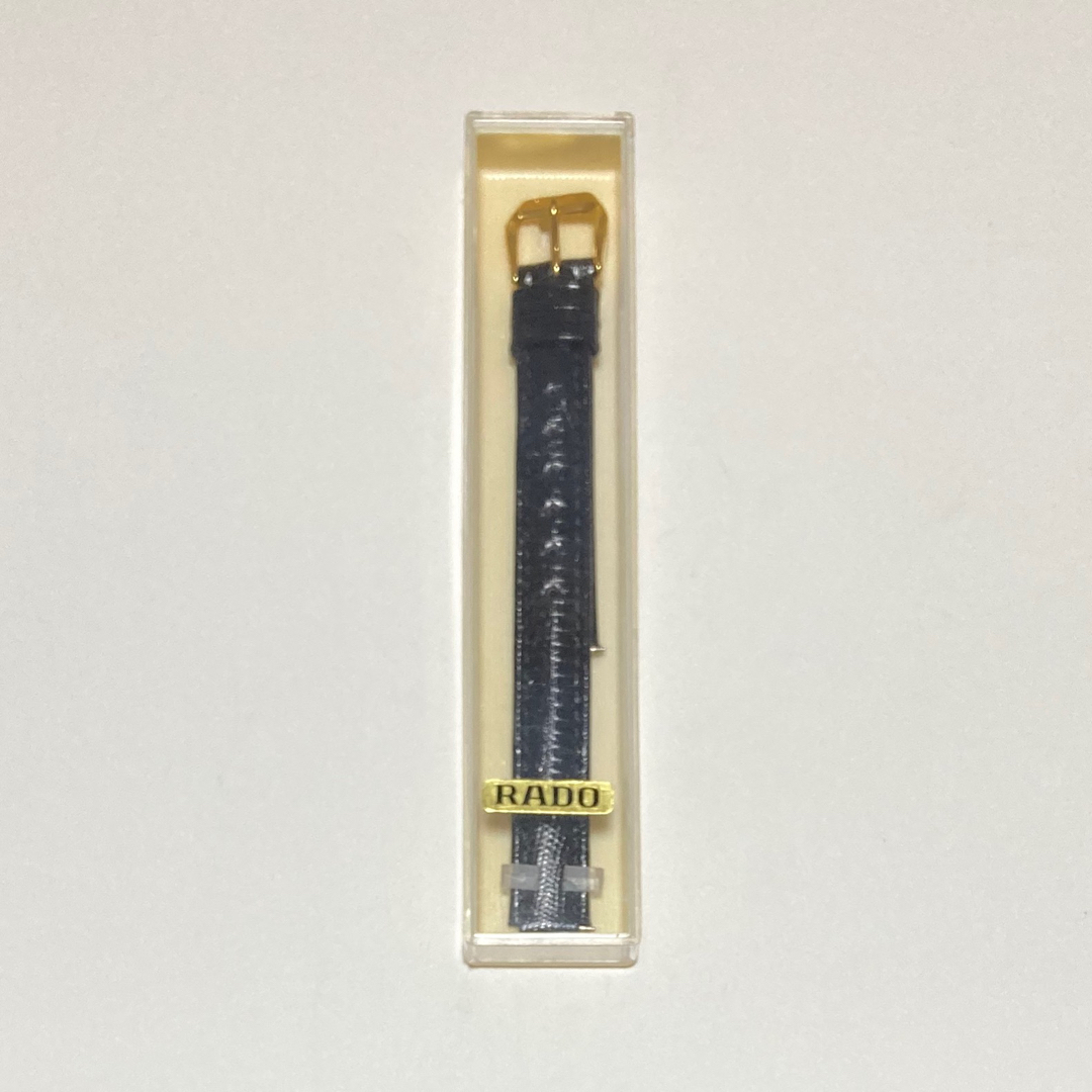 RADO - RADO 純正革ベルト 未使用 クロコ型押し レザー OLD RADO - RADO 純正革ベルト 未使用 クロコ型押し レザー OLD