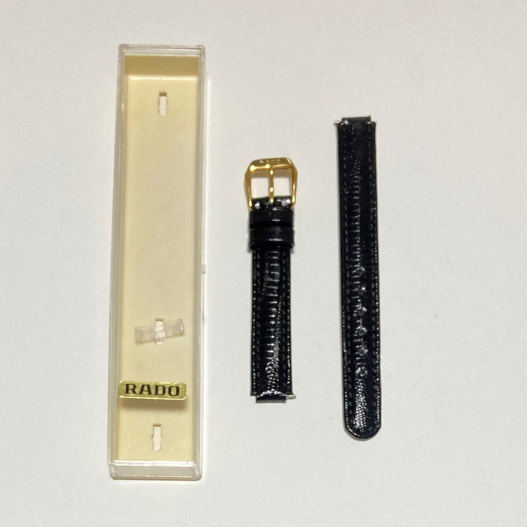 RADO - RADO 純正革ベルト 未使用 クロコ型押し レザー OLD ラドー