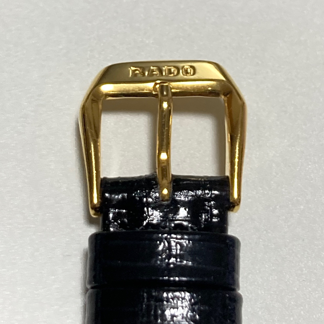 RADO - RADO 純正革ベルト 未使用 クロコ型押し レザー OLD ラドー