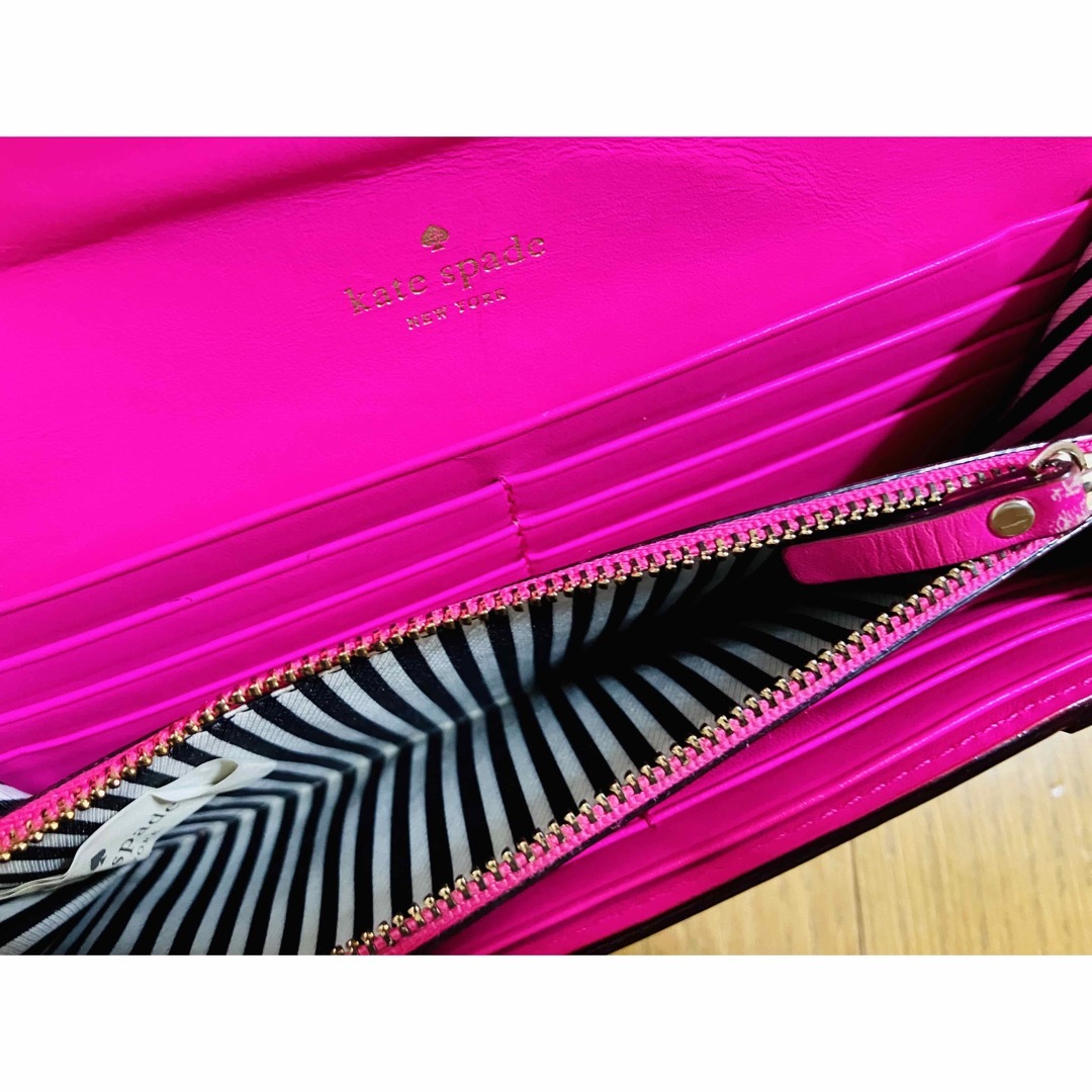 kate spade new york(ケイトスペードニューヨーク)のKate Spade 長財布(赤) レディースのファッション小物(財布)の商品写真