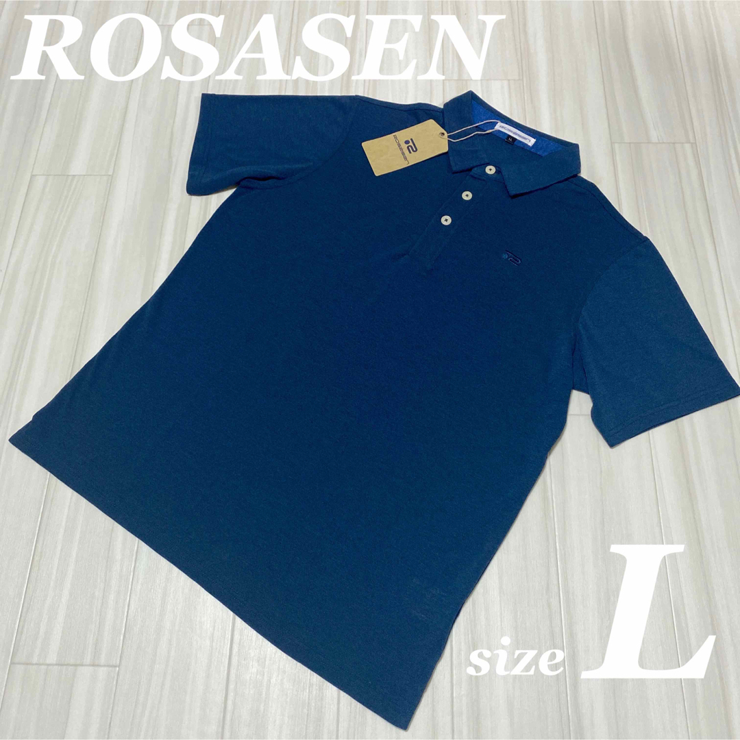 ROSASEN - ロサーセン ポロシャツ ゴルフ エステルスラブ シャツの通販 ...