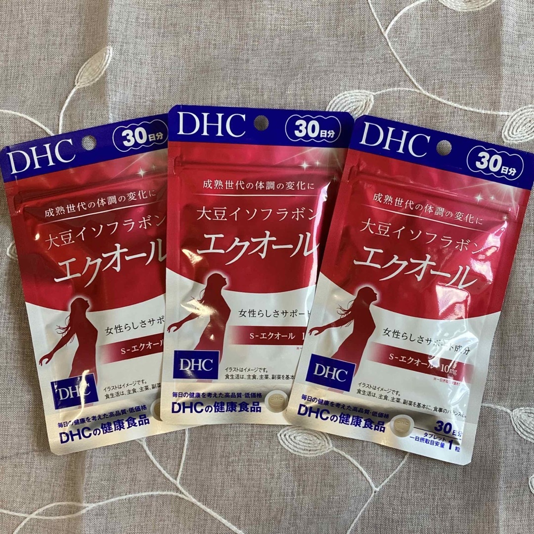 DHC 大豆イソフラボン エクオール 30日分×3袋 | www.innoveering.net