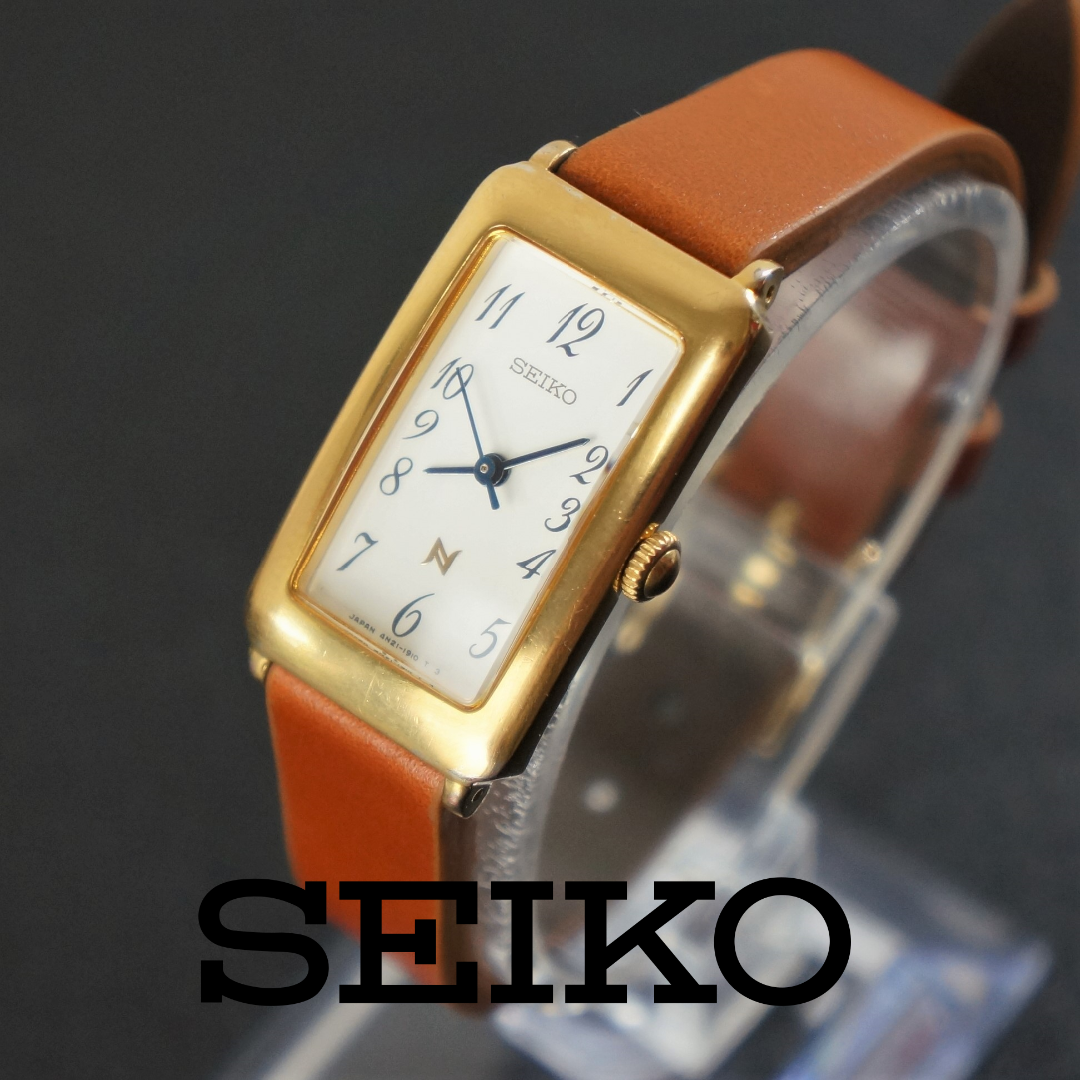 【稼働品】SEIKO　NOIE　レディース腕時計　電池、ベルト交換済　ト