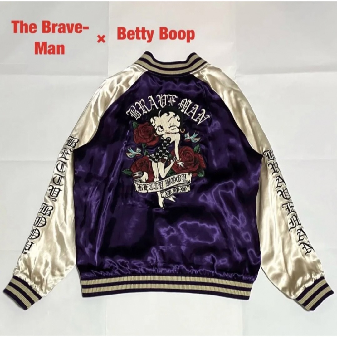 The Brave-Man×Betty Boop　コラボスカジャン　リバーシブル