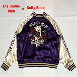 The Brave-Man×Betty Boop　コラボスカジャン　リバーシブル(スカジャン)