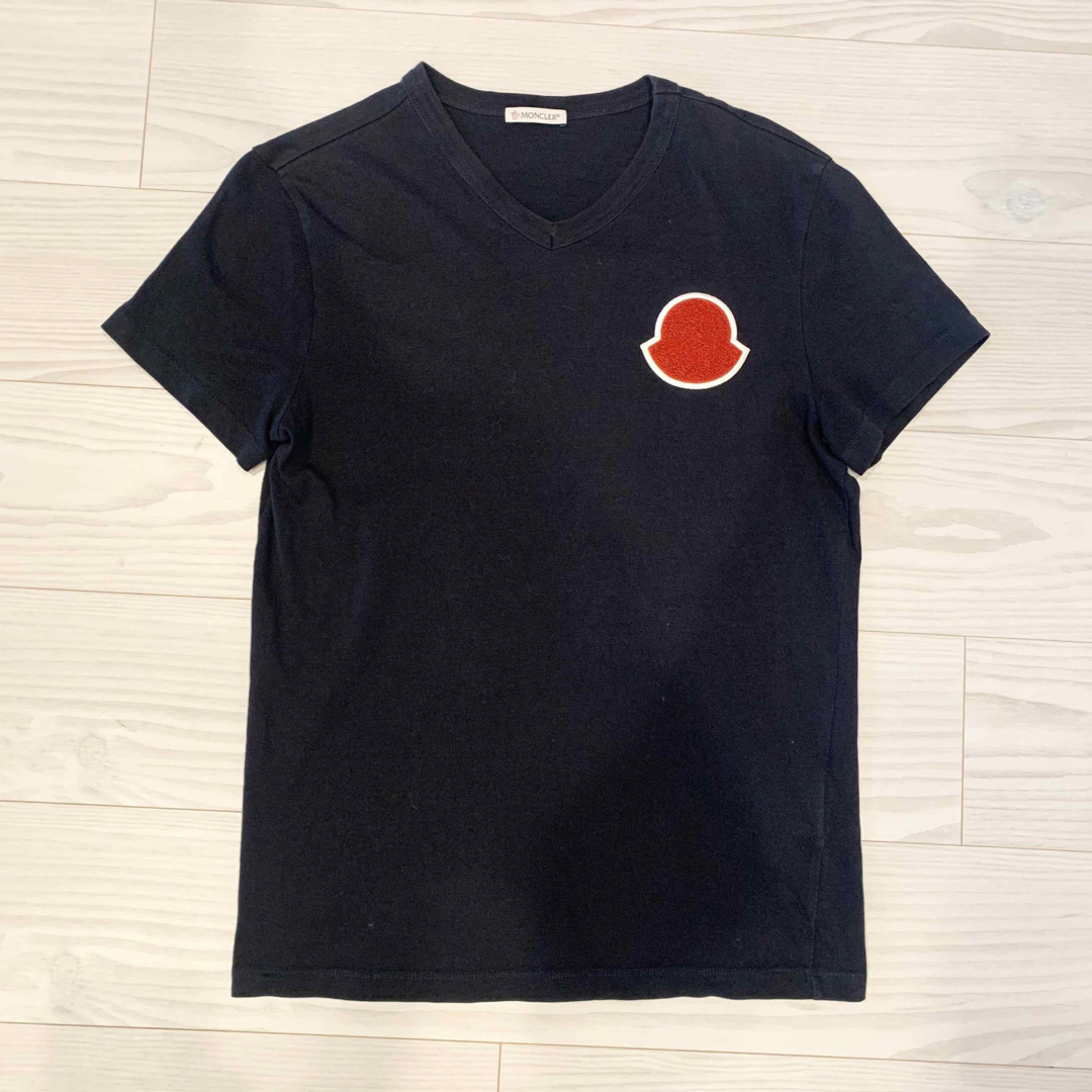 【美品】モンクレール　Tシャツ　ブラック　黒　moncler