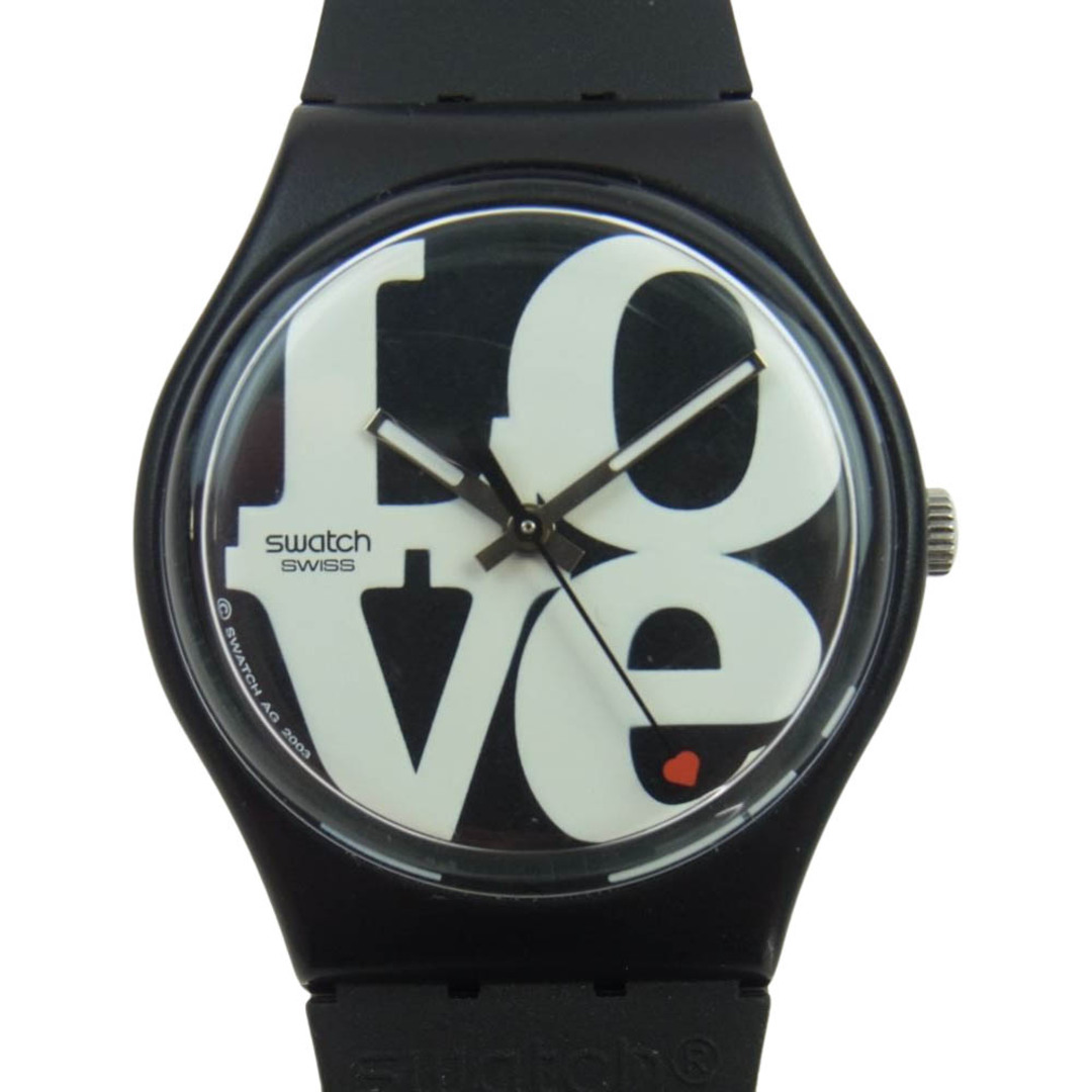 Swatch スウォッチ 時計 LOVE ラブ 腕時計 ウォッチ ブラック系