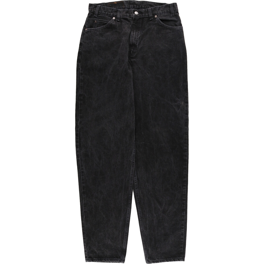 Levi's(リーバイス)の古着 90年代 リーバイス Levi's 560 LOOSE FIT TAPERED LEG オレンジタブ ブラックジーンズ テーパードデニムパンツ USA製 メンズw34 ヴィンテージ /eaa368718 メンズのパンツ(デニム/ジーンズ)の商品写真