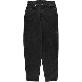 リーバイス(Levi's)の古着 90年代 リーバイス Levi's 560 LOOSE FIT TAPERED LEG オレンジタブ ブラックジーンズ テーパードデニムパンツ USA製 メンズw34 ヴィンテージ /eaa368718(デニム/ジーンズ)