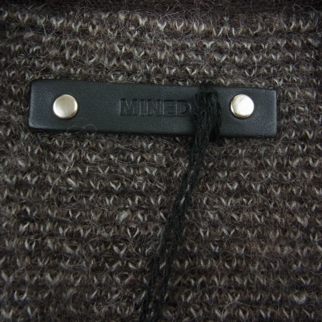 MINEDENIM マインデニム 22AW 2210-6002 Kid Mohair Argyle Washed