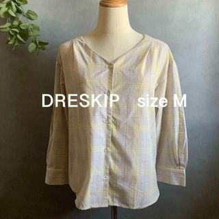 ドレスキップ(DRESKIP)のDRESKIP チェックブラウス ワールド(シャツ/ブラウス(長袖/七分))