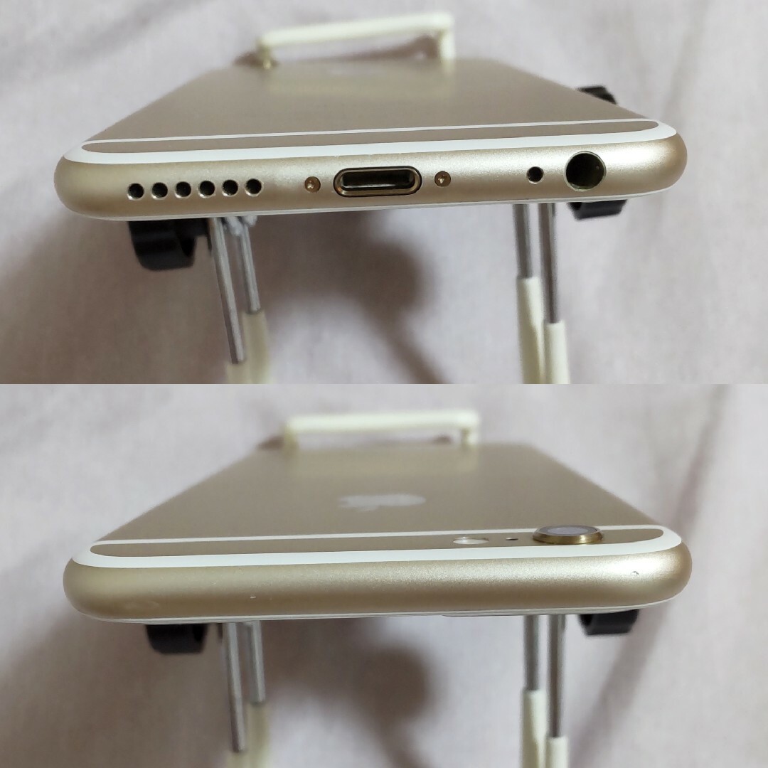 iPhone - 【美品・バッテリー交換済】iPhone 6 Gold 64GB Softbankの ...