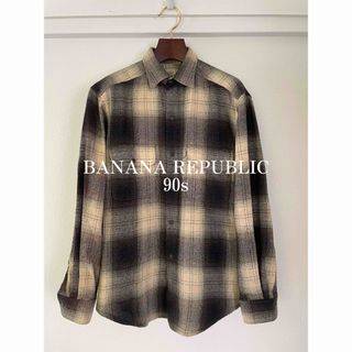 バナナリパブリック(Banana Republic)のBanana Republic 90s Shadow Check Shirt(シャツ)