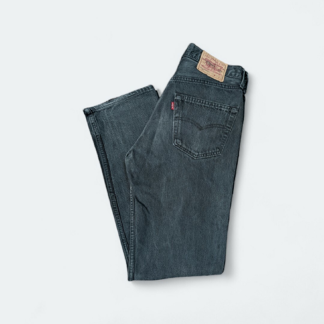 【希少】90’s Levi’s 501  Euro ブラックデニム USA製