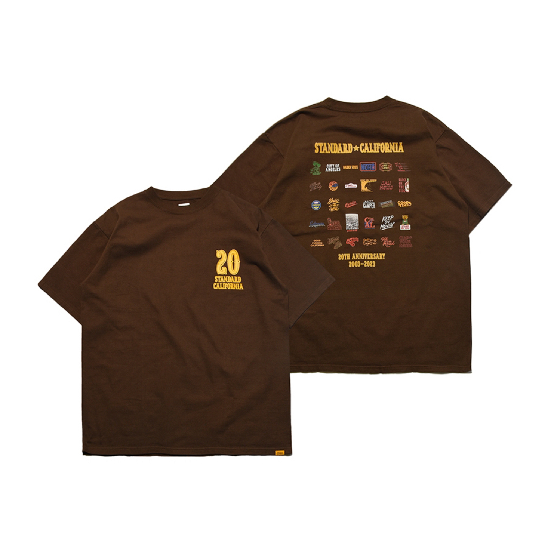 スタンダードカリフォルニア 20th アニバーサリーTシャツ-