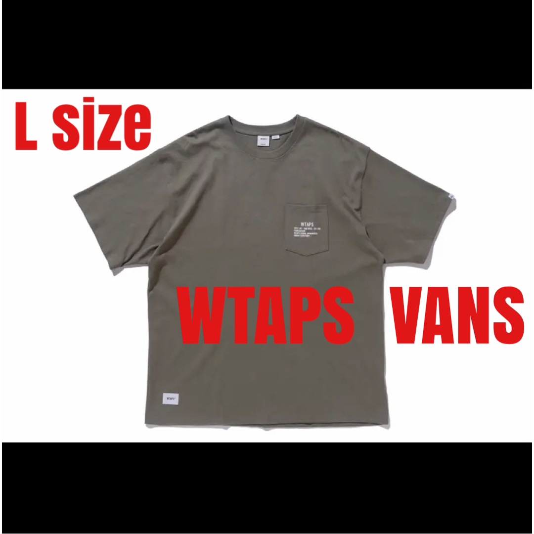 【新品未使用 Lサイズ】WTAPS VANS JAK KNIFE 半袖Tシャツ