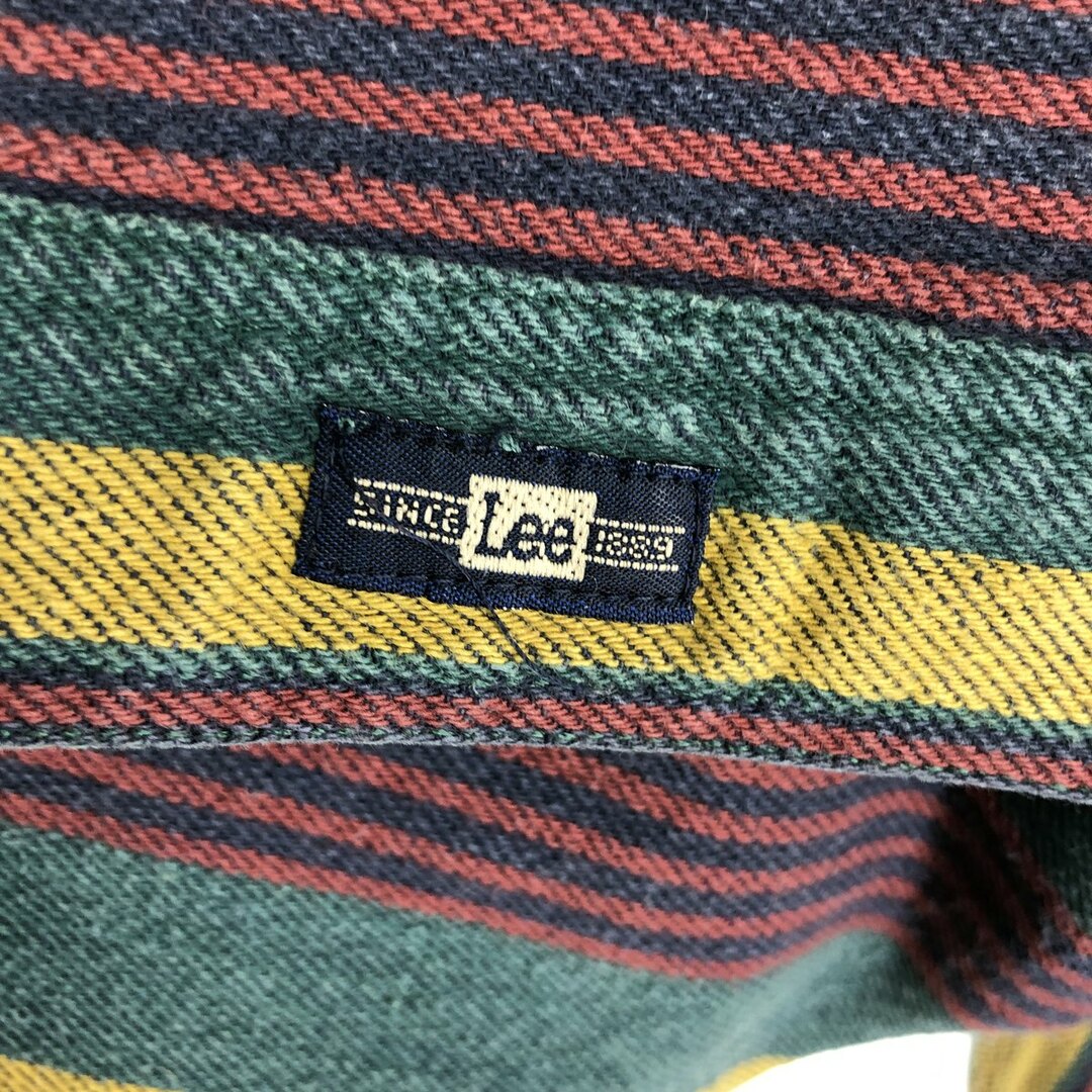 Lee(リー)の古着 リー Lee ストライプ柄 長袖 ライトネルシャツ メンズXL /eaa368349 メンズのトップス(シャツ)の商品写真