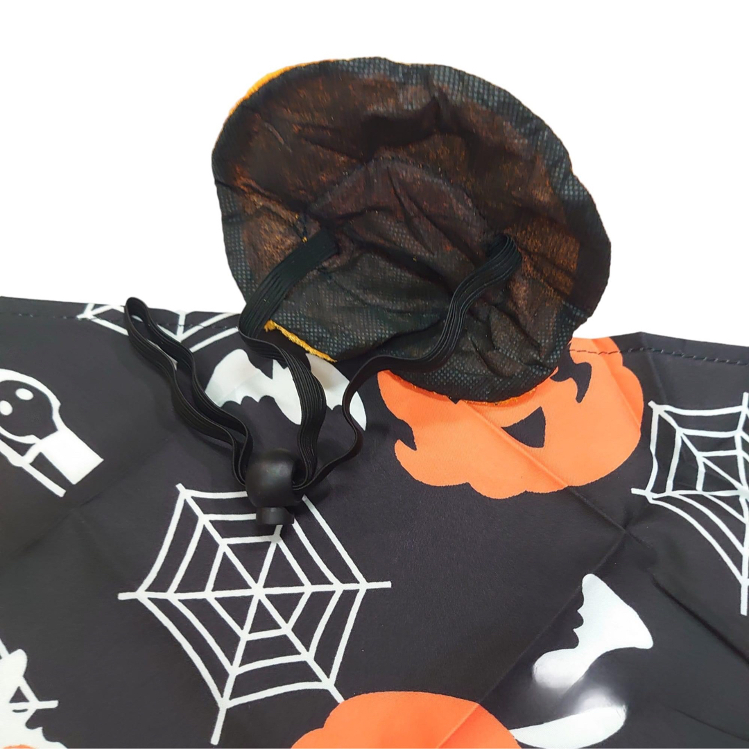 【新商品】 犬 猫 ハロウィン ハロウィーン バンダナ 帽子 クモ 仮装 黒 その他のペット用品(猫)の商品写真