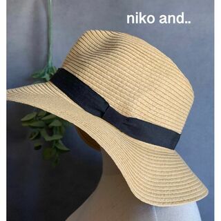 ニコアンド(niko and...)のniko and.. 麦わら帽子 ハット(麦わら帽子/ストローハット)