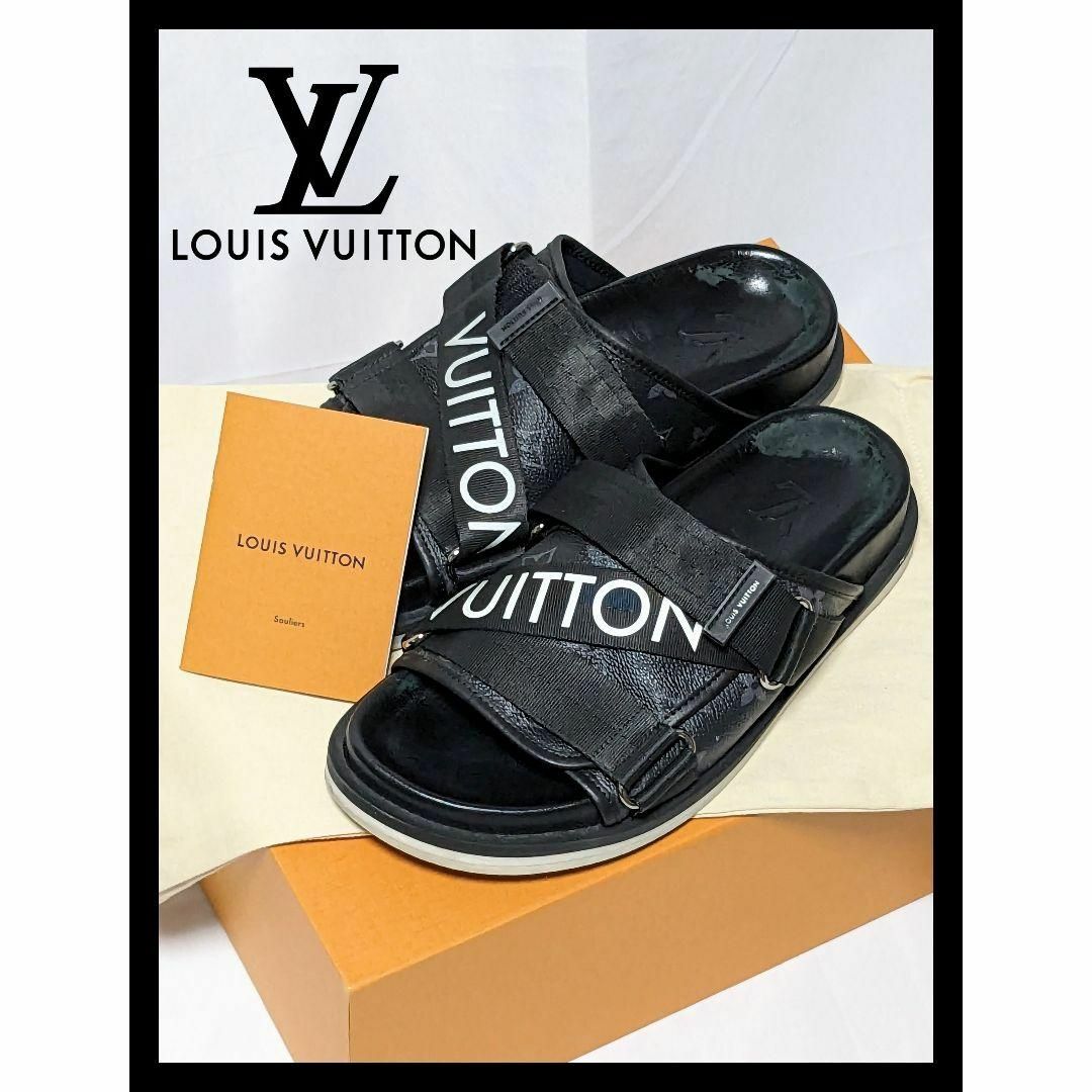 LOUIS VUITTON(ルイヴィトン)の値下げ不可　ルイヴィトン ホノルル・ライン   ・エクリプスサンダル 　25cm メンズの靴/シューズ(サンダル)の商品写真