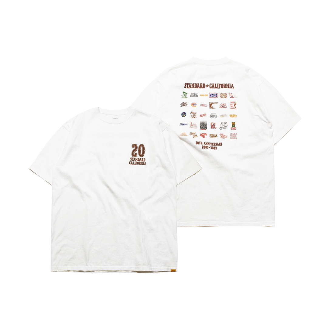 STANDARD CALIFORNIA(スタンダードカリフォルニア)のスタンダードカリフォルニア 20th アニバーサリーTシャツ メンズのトップス(Tシャツ/カットソー(半袖/袖なし))の商品写真