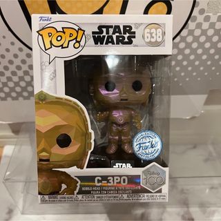 ディズニー(Disney)のFUNKO POP! スターウォーズ　C-3POファセット　ディズニー100周年(SF/ファンタジー/ホラー)