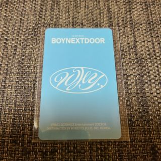 BOYNEXTDOOR  WHY weverse特典 ハートホログラムトレカ