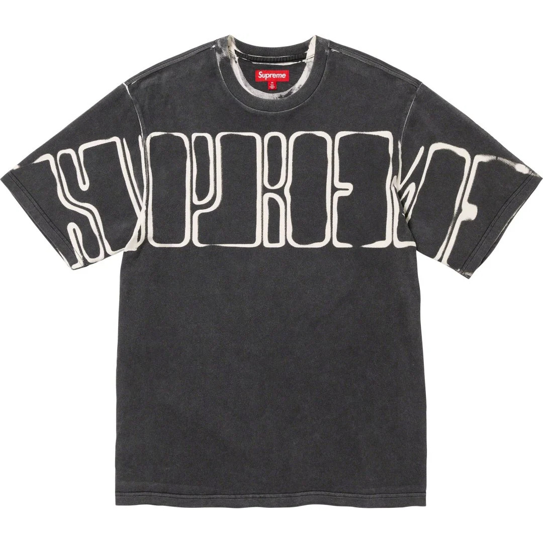 23AW Supreme Overprint Knockout Tシャツ Mメンズ