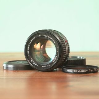 コニカミノルタ(KONICA MINOLTA)の美品 ミノルタ MC ROKKOR-PG 50mm f1.4 オールドレンズ 6(レンズ(単焦点))