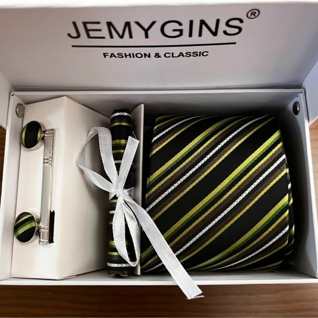 JEMYGINS 高級 ネクタイ セット【２セット】 メンズのファッション小物(ネクタイ)の商品写真
