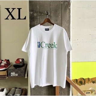 XL Creek Angler's Device ロゴ Tシャツ アッシュグレー