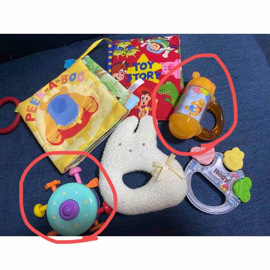 ベビーおもちゃまとめ売り☆2点 キッズ/ベビー/マタニティのおもちゃ(知育玩具)の商品写真