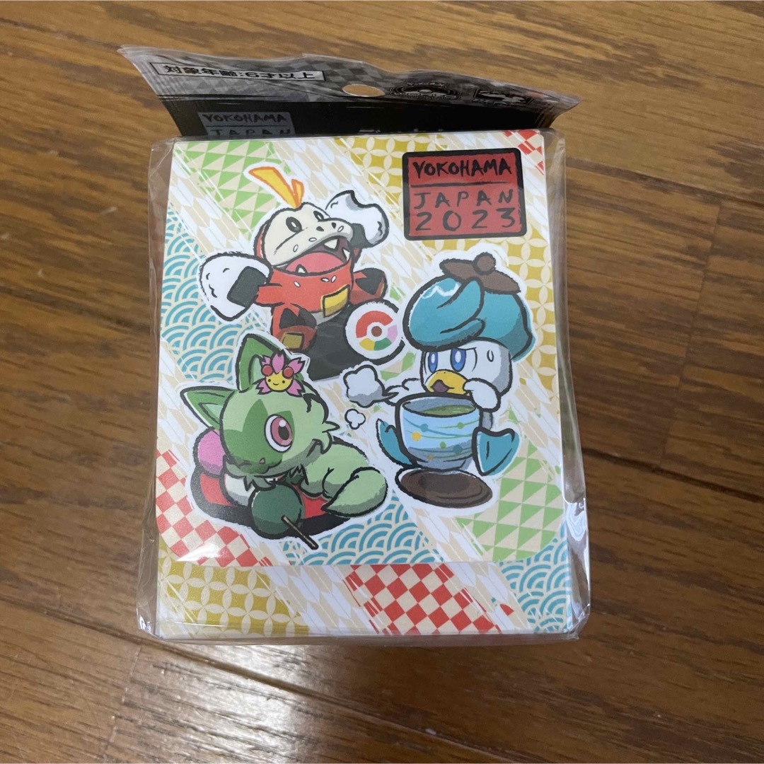 ポケカ デッキケース ニャオハ ホゲータ クワッス エンタメ/ホビーのトレーディングカード(カードサプライ/アクセサリ)の商品写真