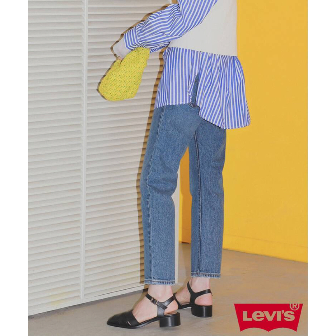 ジャーナルスタンダード 別注 LEVI’S(R)/リーバイス クロップドデニム