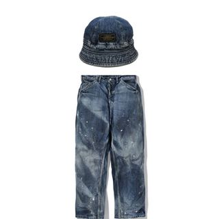 NEIGHBORHOOD ネイバーフッド 23SS BAGGYSILHOUETTE DENIM PANTS バギーデニムパンツ ブラックデニムパンツ 231SPNH-PTM03 ブラック