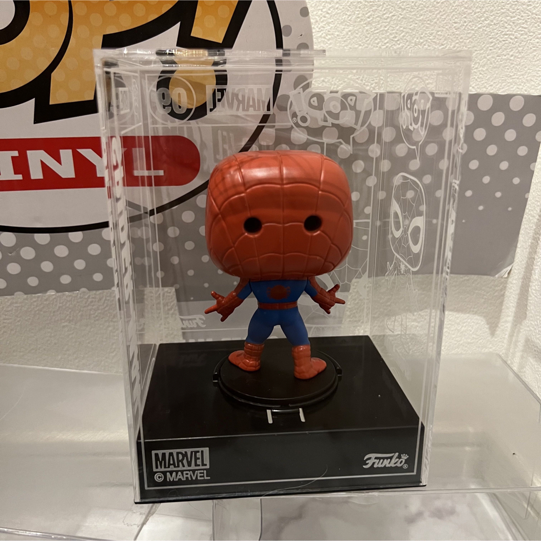 激レア限定FUNKO POP!  スパイダーマン  ダイキャスト　カラーリング版