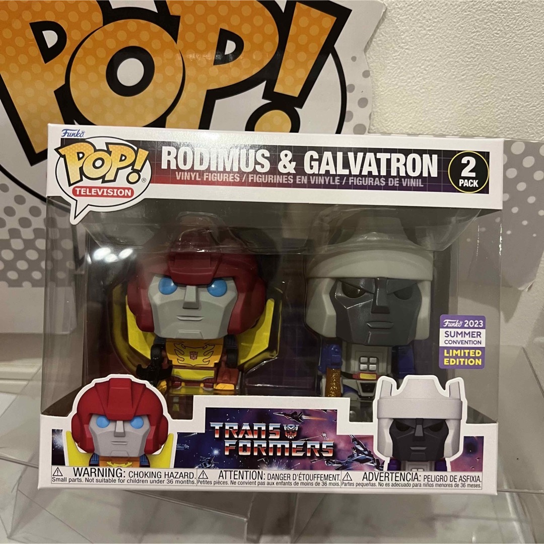 FUNKO POP!  トランスフォーマー　ロディマスコンボイ&ガルバトロン