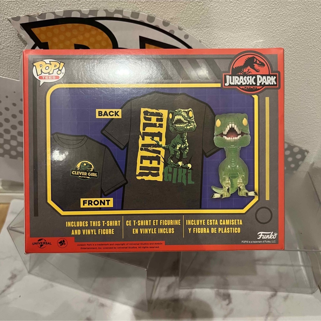 FUNKO - FUNKO POP! ジュラシックパーク ヴェロキラプトル クリア T