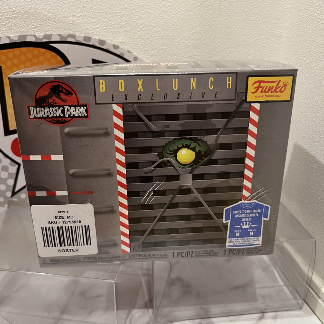 FUNKO - FUNKO POP! ジュラシックパーク ヴェロキラプトル クリア T