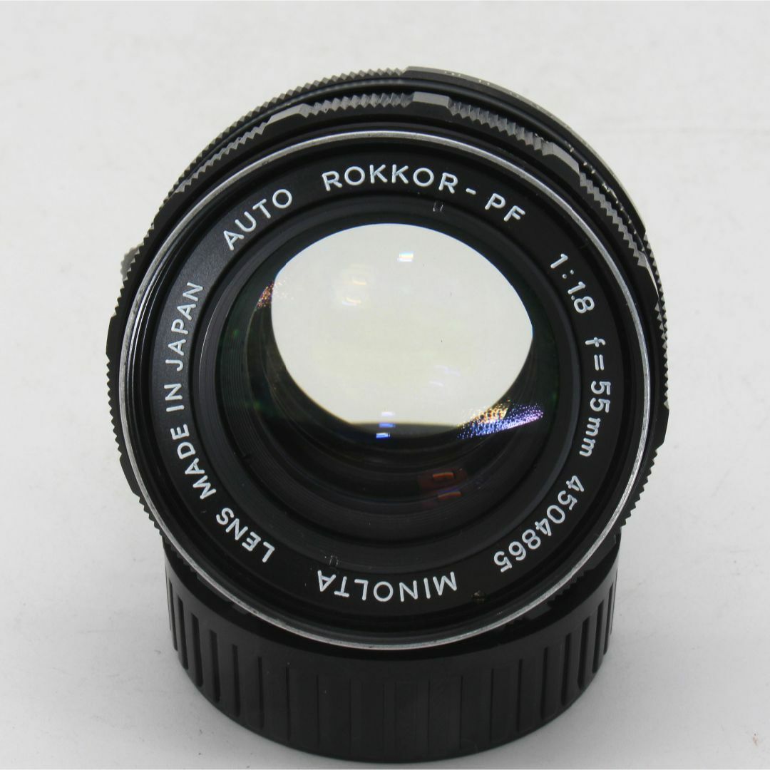 MINOLTA ROKKOR 55mm F1.8 単焦点レンズ
