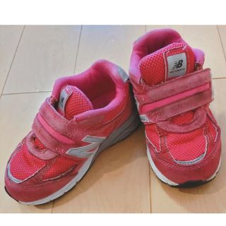 ✩NewBalance✩可愛いスニーカー 15センチ　ピンク(その他)