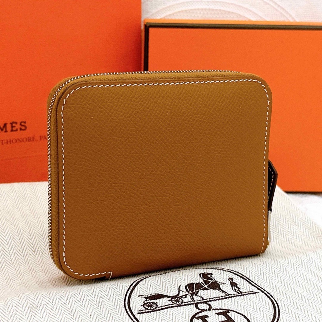 ☆エルメス 極美品 アザップ コンパクト 財布 シルクイン エプソン Z刻印- ☆エルメス 極美品 アザップ コンパクト 財布 シルクイン エプソン Z刻印-