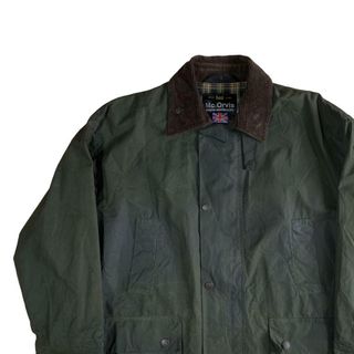 UK製Mc Orvis オービス オイルドジャケット ビデイル カーキグリーン