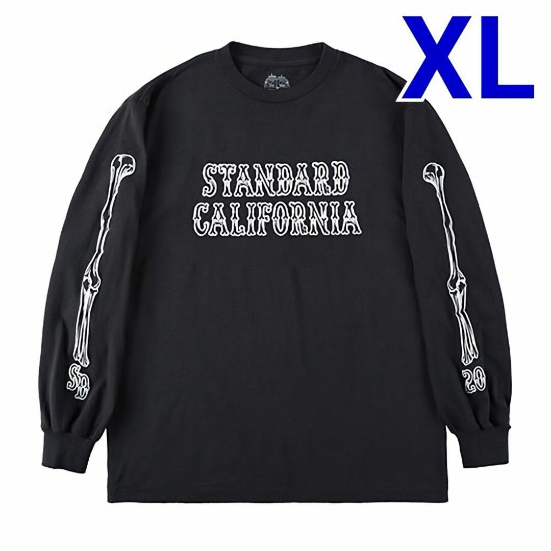 STANDARD CALIFORNIA - STANDARD CALIFORNIA Bones Logo ロンT XL 新作